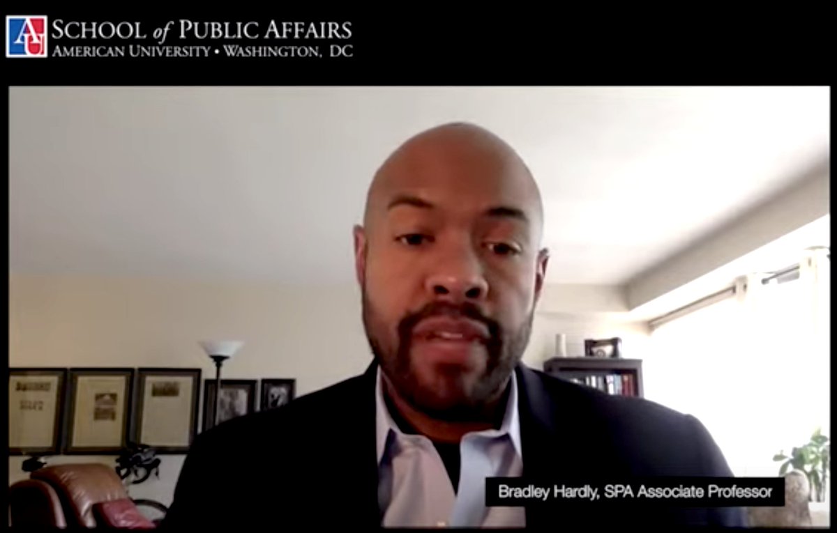 AU_SPA's tweet photo. The #COVID19 pandemic has surfaced income disparities in the U.S. economy, leading to critical decisions. In the latest #PolicyExplainers video, SPA Assoc. Prof. @bl_hardy recommends what the U.S. government should do next to save the U.S. economy. Watch: https://t.co/45XhwvF4kh https://t.co/v6y6n7FMxQ
