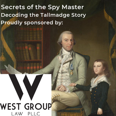 judgereeve's tweet photo. Thank you West Group Law PLLC for sponsoring our Secrets of the Spy Master series!
Tomorrow: A post on using the #CulperRing's code on the My Country Blog @ noon! https://t.co/okgtn8EBU8
Friday: Spy Skills 101 you will decode a coded letter! 1:00pm on Facebook!
#Tallmadge https://t.co/cBlMGBKlsy