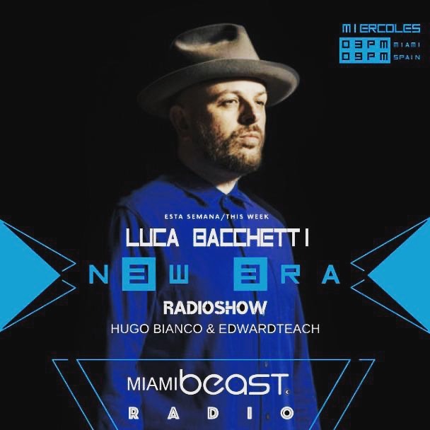 ON AIR NOW Exclusive music from our special guest Luca Bacchetti #N3W3RA #Radio 
Headphone miamibeastradio.com
.
.
Hoy tenemos a invitado especial #LucaBachetti con Vainc!
Tune in 3PM EST / 9PM CEST Fire