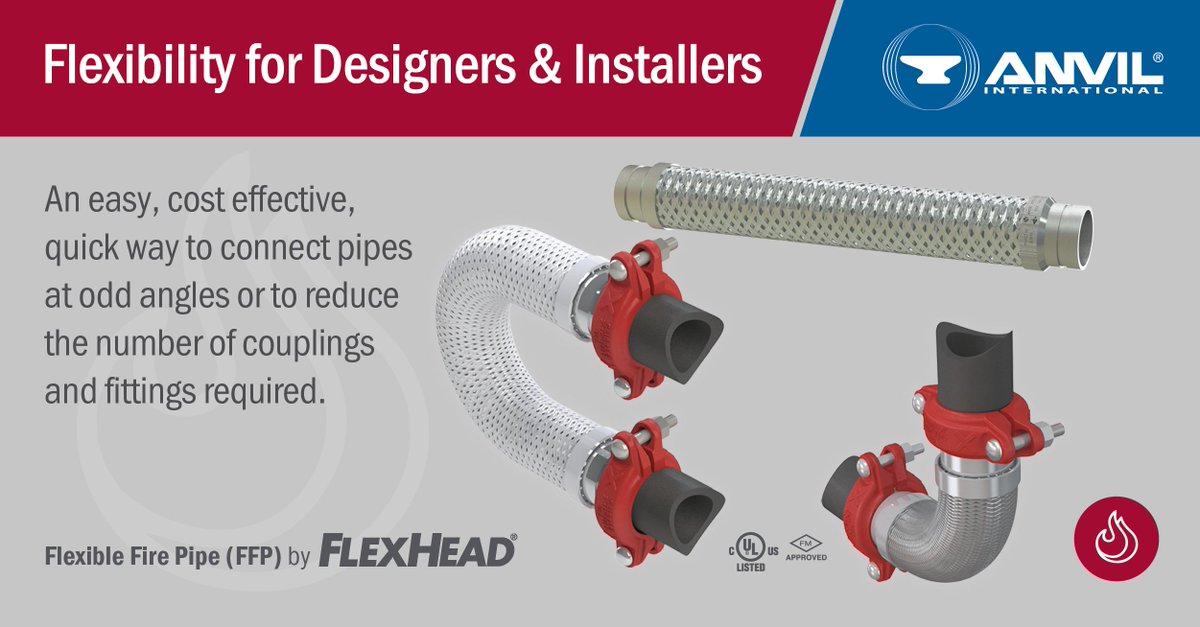 ASCEngineered's tweet photo. Save time and money with FlexHead’s latest solution for pipe to pipe connections around obstacles. https://t.co/RPK8p9z0uW
#fireprotection #flexibledesign #flexhead #pipetopipe https://t.co/7REx8iy8Qm