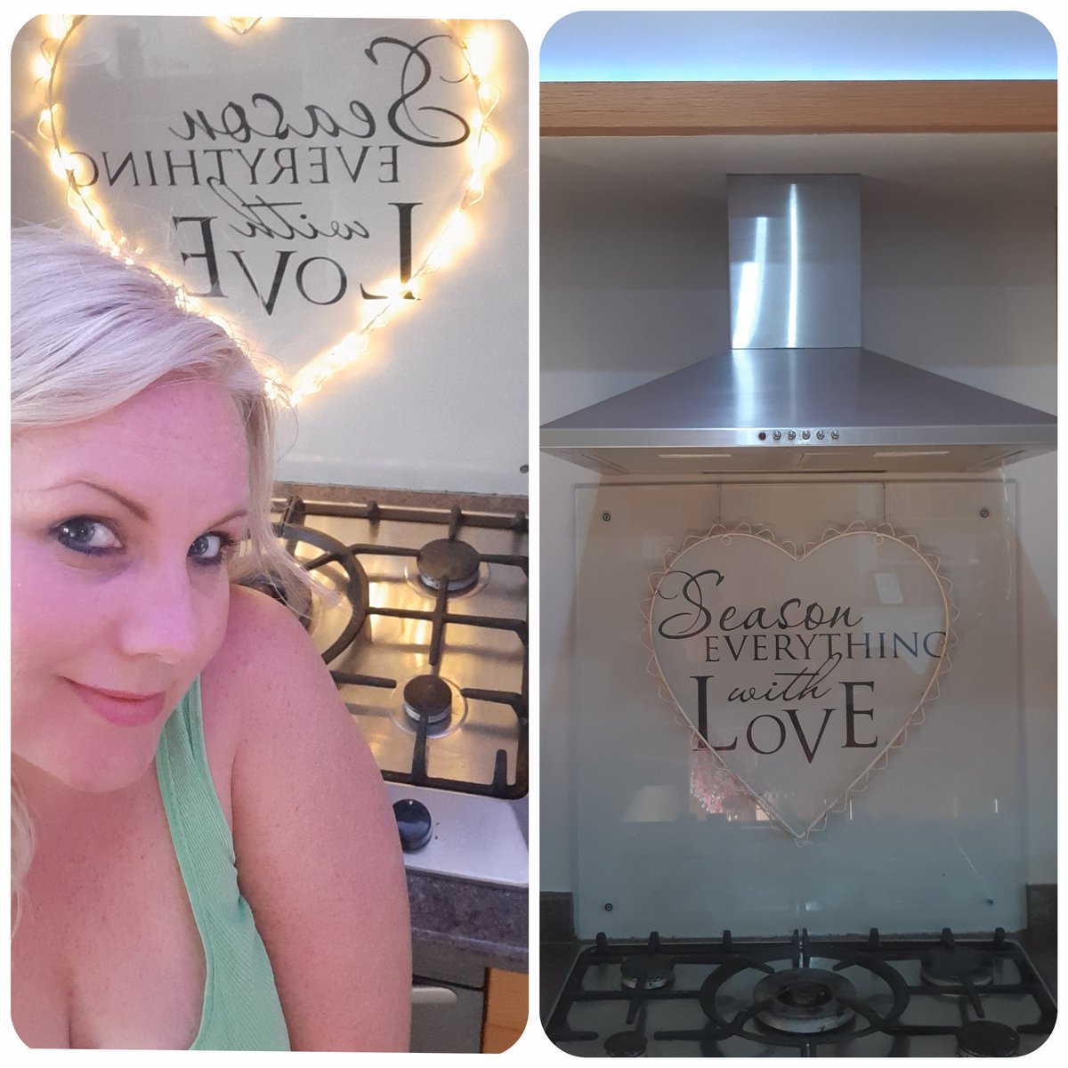 nikki_bone's tweet photo. #lockdownprojects #feelingcreative #splashbackidea #seasoneverythingwithlove https://t.co/RDbBawpe7N