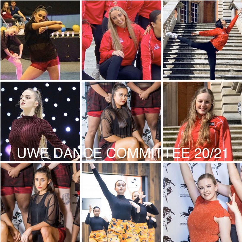 Welcome our 2020/21 committee! Head to our Instagram ‘uwedance’ for a full break down of the roles! We can’t wait to see what these guys have in store for you all! ❤️🖤
