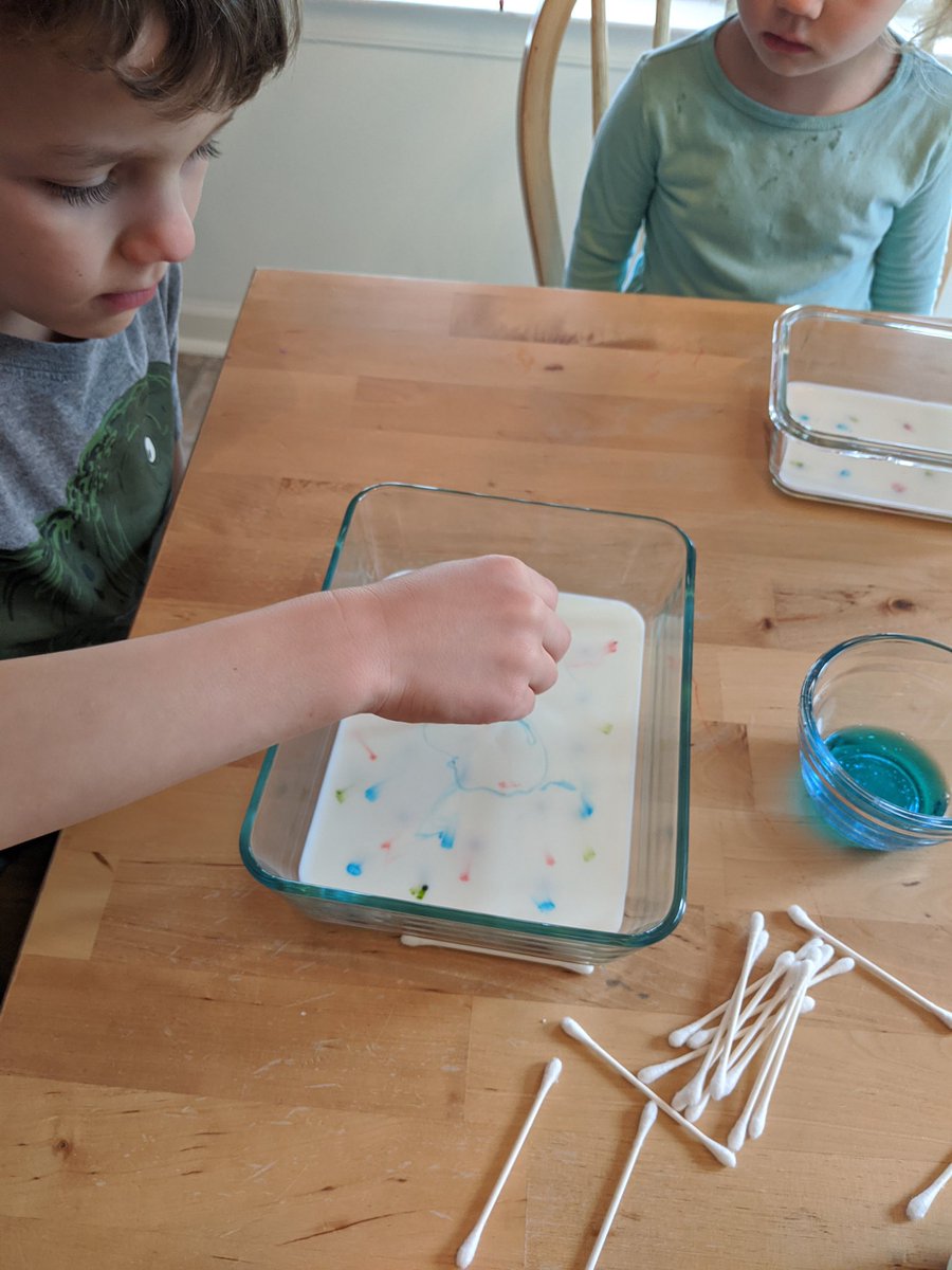 AliensEndeavour's tweet photo. Today’s activities were all about rainbows! We made a rainbow mosaic, performed a “magic” rainbow milk experiment, practiced writing letters in a rainbow tray and used small manipulatives to practice beading and counting! 🌈🌈🌈 #nhtschoolstogether https://t.co/9CmBypIPiy