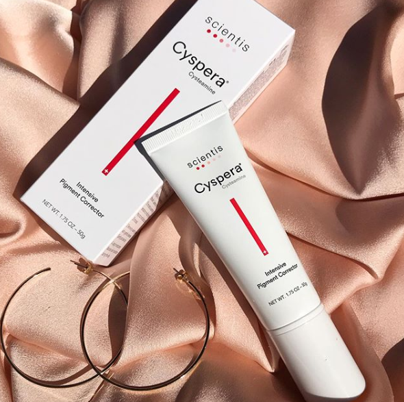 #Brownspots or #darkpatches on the skin? #Cyspera is the novel intensive pigment corrector formulated with #cysteamine, a powerful antioxidant, that helps to reduce the appearance of brown spots and dark patches. 
cyspera.com/get-your-dispe…