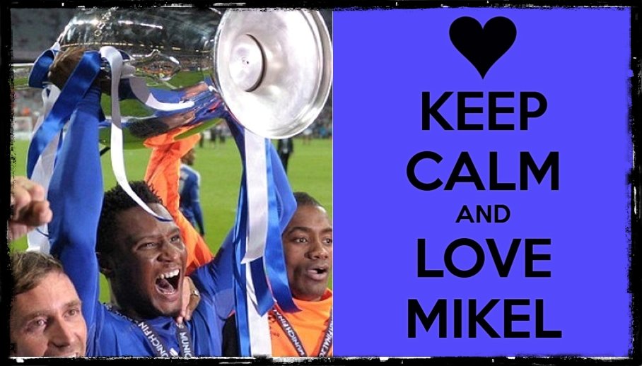 Remember this - Aerial duelsShielded defenceRecycled the ballHad Schweinsteiger in his pocket & traumatised him so much he bottled his penaltyThe most underated player of the Abramovich-era. Enjoy the game, keep calm & love Mikel #mikel  #Mane  #BBNaija
