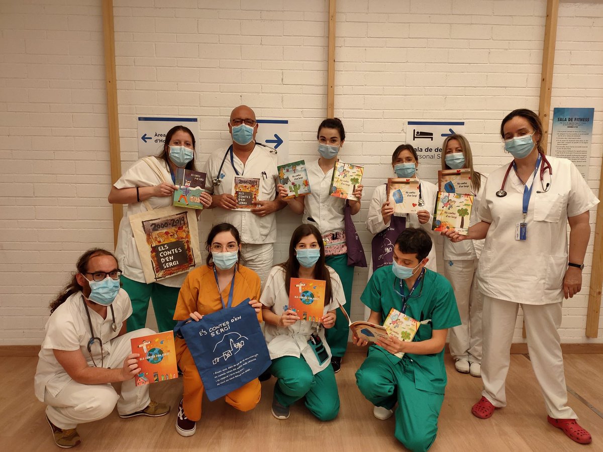 Un regal pels més menuts del HAD <a href="/vallhebron/">Vall d'Hebron</a> de part de <a href="/ElsSergi/">Els Contes d’en Sergi</a> . Moltes gràcies