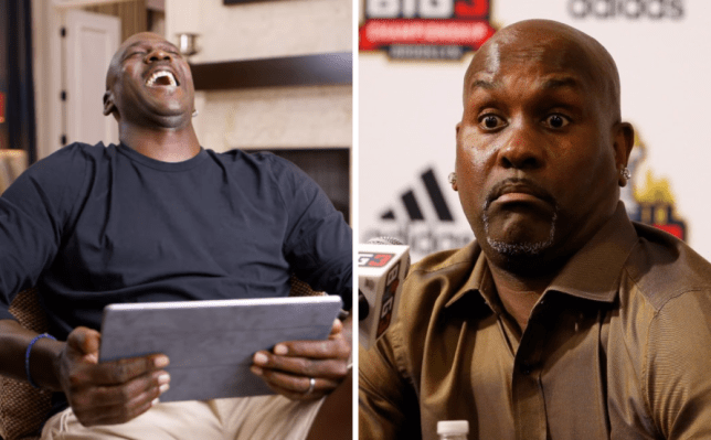 Stacysea's tweet photo. The Funniest Moment in the Last Dance
Gary Payton said the best way to beat MJ
was to tire him out. Of course MJ being the Rockstar
that he is, laughed at Gary Payton's foolery
#thelastdance #garypeyton #MichaelJordan https://t.co/TK0ROl6QXf
