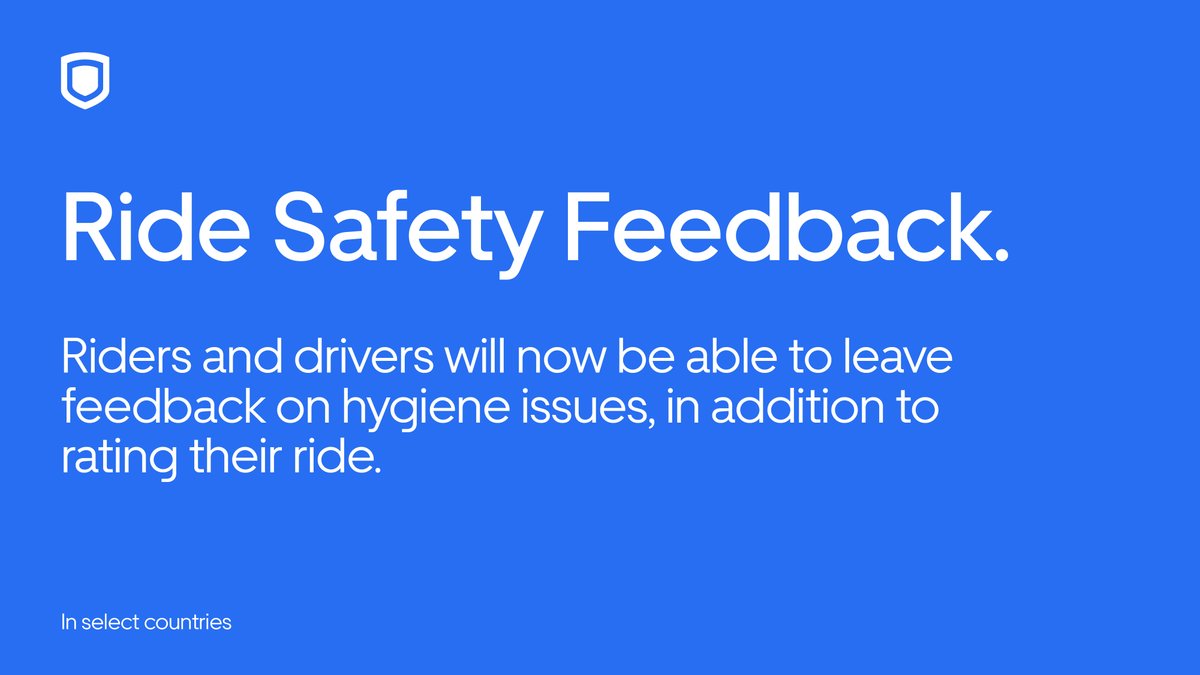 Uber's tweet photo. We’re building on our commitment to your health and safety by introducing our new Door-to-Door Safety Standard, developed in partnership with expert epidemiologists. https://t.co/ApI9R7f41f