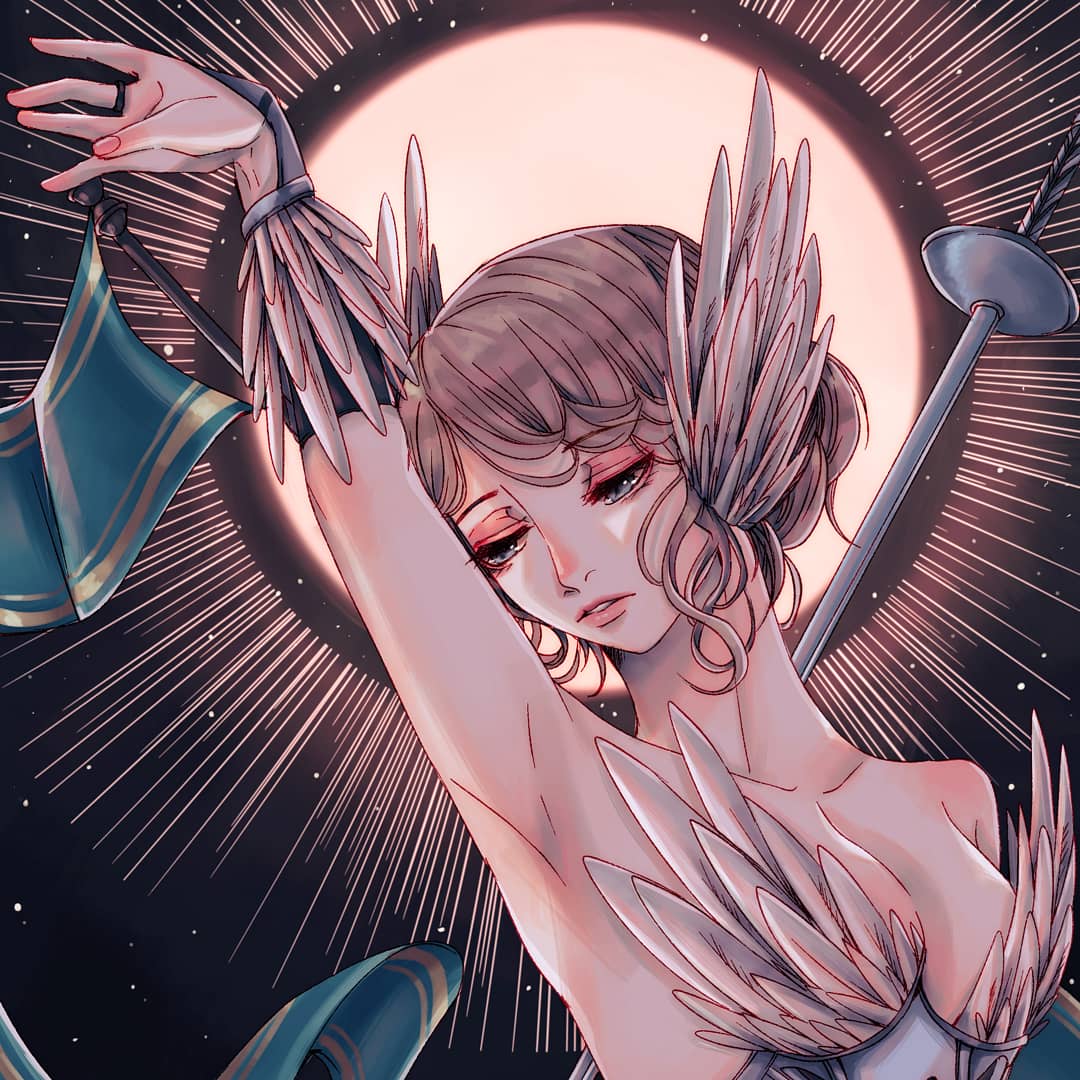 irakawa3920's tweet photo. 「Overture」
Pose reference from Black Swan scene from Pinterest.
#art #digitalart
#digitalpainting #digitaldrawing #painttoolsai #drawing #anime #oc #animegirl #manga #女 #ballet #イラスト #バレー #swan #swanprincess #animeart #swanlakeballet #valkyrie #anggar #夜 #翼 https://t.co/7ASJqA86GL