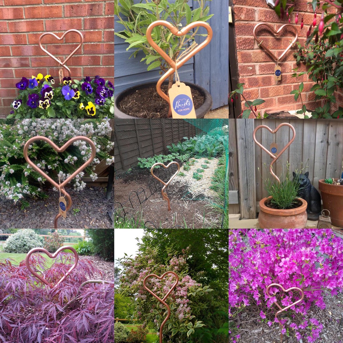 heartsforhope5's tweet photo. #copperhearts #coronavirusuk #charity #raisingmoney #furlough #Covid_19 #hope #heartsforhope https://t.co/S5VCE8mWT2