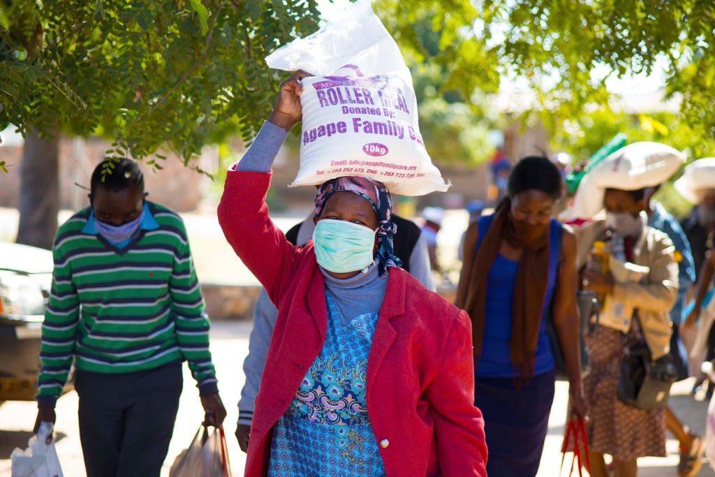 care_agape's tweet photo. #LivelihoodsProgram #EmergencyRelief #FoodDistribution #Awareness #CoronaVirus #EliminatingVulnerability #BulawayoProvince #Entumbane https://t.co/EetoChjXQC