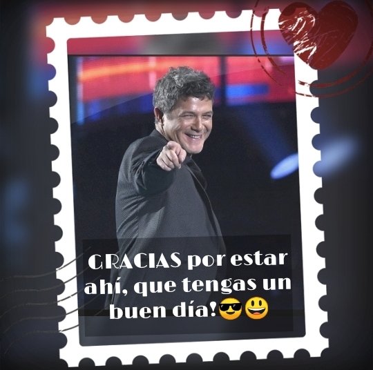 Laultimanota06's tweet photo. Buen miércoles y hoy nos levantamos agradeciendo ! 😎😃 que bueno que esten ahí! 😘
Para compartir esta pasión por la música de Ale .
#AleSanz #AlejandroSanz #AlejandroSanzEnArgentina #clubdefams #Laultimanota_06 #clubdefan #familia #foto https://t.co/OCuXF1fkd8