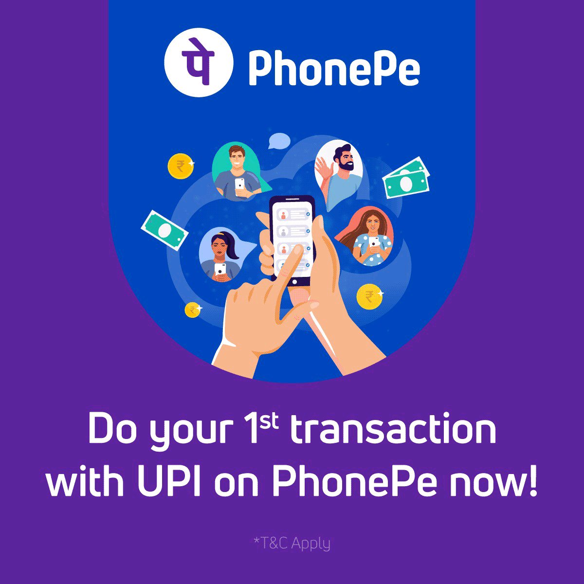 Hey, PhonePe has made payments from home easy for me. You should try it too. It’s instant &amp; 100% Safe. You can send money, recharge, pay all your bills &amp; do much more without stepping out.

Click here &amp; install PhonePe - phon.pe/tibj8jez
