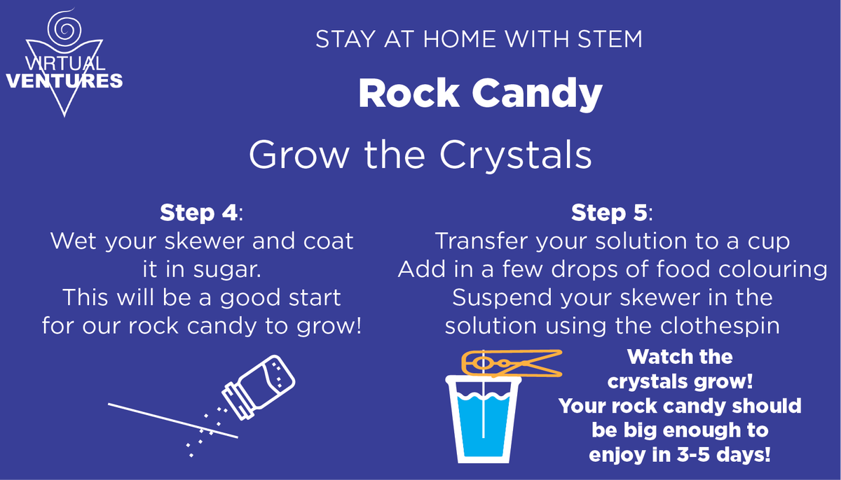 virtualventures's tweet photo. We have a yummy treat for you to try this week! Make your own candy! #StayAtHomeWithSTEM https://t.co/HtxSqxoaQt