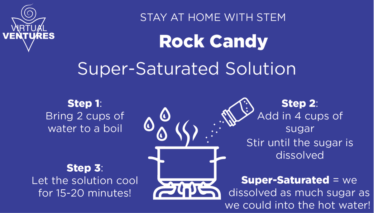 virtualventures's tweet photo. We have a yummy treat for you to try this week! Make your own candy! #StayAtHomeWithSTEM https://t.co/HtxSqxoaQt
