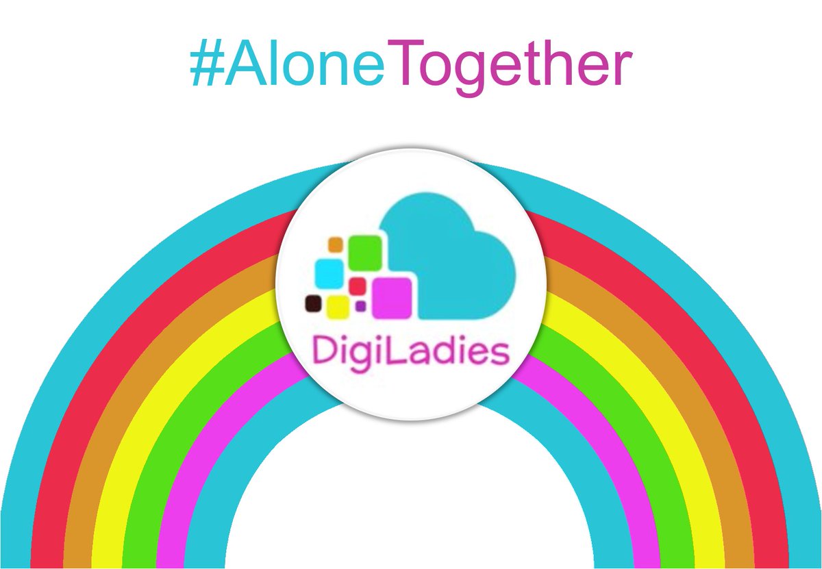 As requested by <a href="/eLearning_Laura/">Laura Dickinson</a>, a rainbow for all the <a href="/DigiLadies/">DigiLadies</a> to make you feel happy and connected.