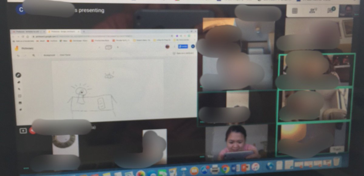 stanuwidjaja's tweet photo. We had a fun morning playing Pictionary on Google Meet. Can’t wait til next week to play again! @TDSB_Ogden @tdsb https://t.co/yaRhVY4OFN