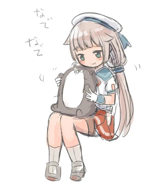 ボクカワウソで癒し成分を補給する御蔵ちゃん 