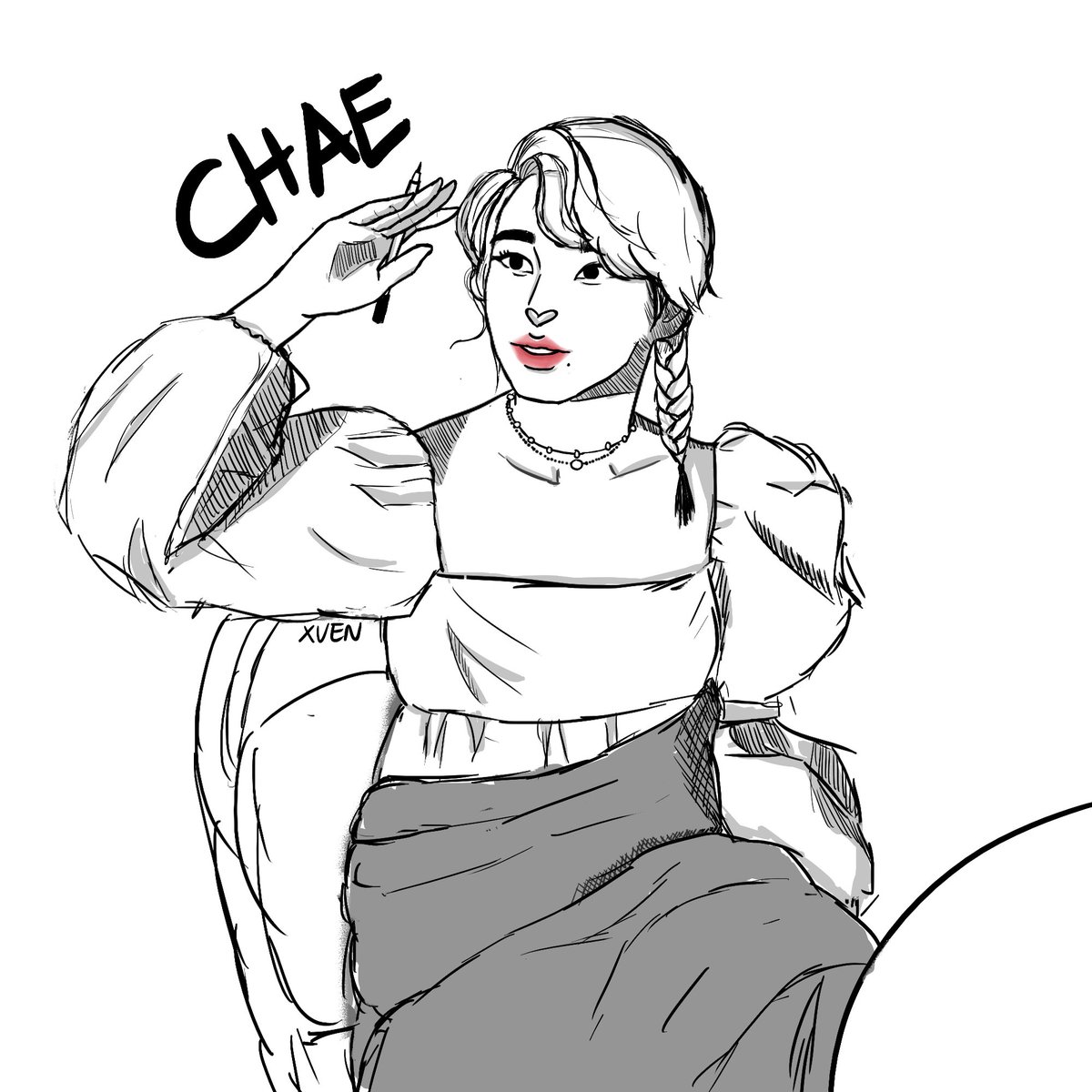 skzchhan's tweet photo. Babygurl Chae 😔❤ I'm so hyped for TWICE's comeback ✊.
#TWICE #TWICEISCOMING #TwiceFanart #Chaeyoung #fanart #MOREandMORE_Chaeyoung https://t.co/oera79pfz2