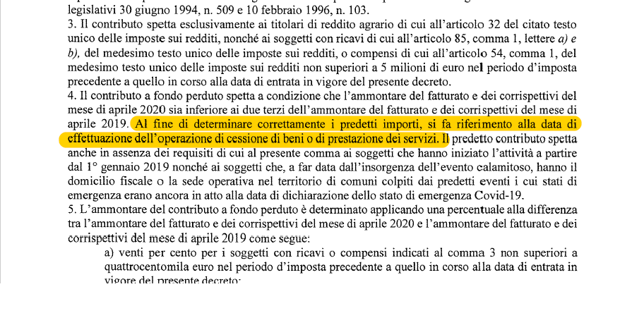 FabioStudioBr1's tweet photo. Atteso che per i servizi, ai fini IVA, l'obbligo di fatturazione sorge al momento in cui vi è l'incasso cosa intende dire il legislatore con questa affermazione. Ha idea di cosa significa attuare questa norma? #DecretoLeggeRilancio #fondoperduto #indignatospeciale #fiscoamico https://t.co/F71ay8qyuW