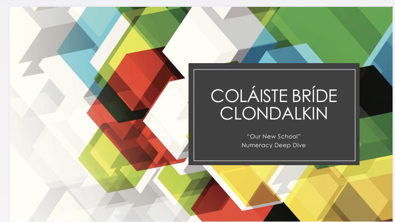 ccomerford27's tweet photo. Great to have the opportunity to present online to the @PDSTie with @MrConnell2 today on our findings in our #NumeracyDeepDive project - a really worthwhile project exploring cross curricular teaching in STEAM subjects. And big thanks to our @ise_CB colleagues in @Colaistebride https://t.co/7zIzu8fUQH