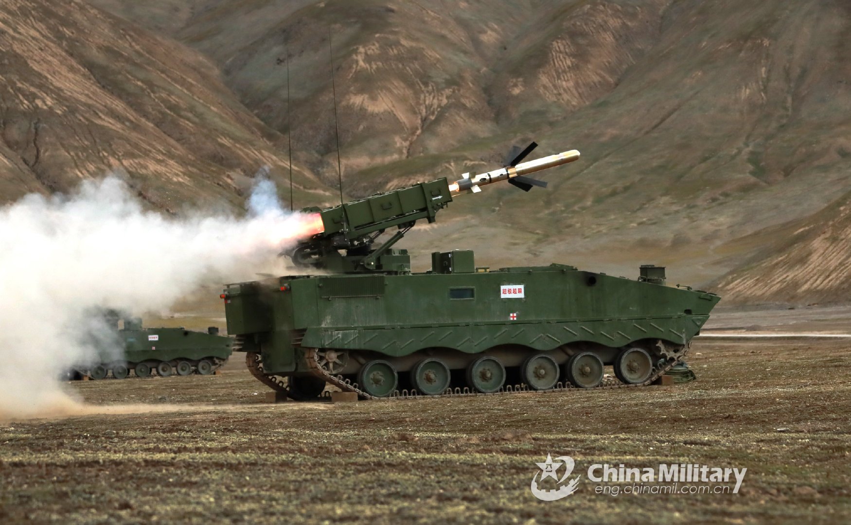 The Chinese HJ-10 ATGM.