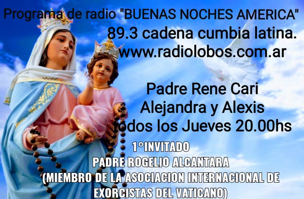 PadreReneCari's tweet photo. Comienzo del Programa de Radio con nuevo nombre y horario: BUENAS NOCHES AMERICA - https://t.co/w1v3IEW5KB https://t.co/6qnUMJ2GDj