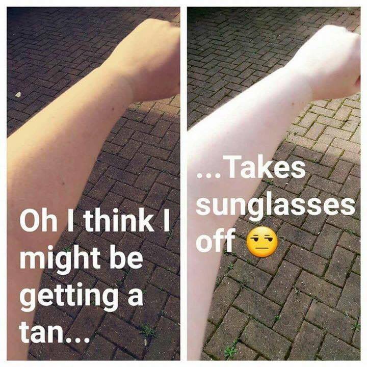 willdesay's tweet image. This is me today. #GingerProblems #heatwave