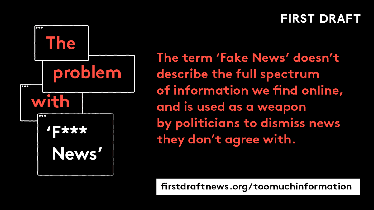 firstdraftnews's tweet photo. It's in all our interests to slow the spread of misinformation, but the first step to overcoming a challenge is understanding it. Share our online guide with your friends and family to help us become a more information-savvy society
https://t.co/4OM0RHZ4KV https://t.co/U2RqDqLinE