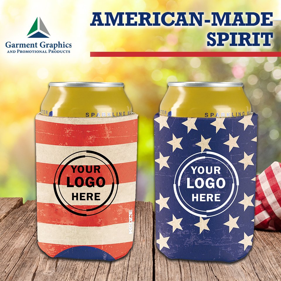 These Koozies are proudly made in the USA – plus they have a fun, pre-set design that will remind users to get in the patriotic spirit. 🇺🇸 🍺

Visit us at garmentgraphics.net!

#GarmentGraphics #PromoProducts #Impact #Value #Innovation #Tucson #Arizona #Southwest