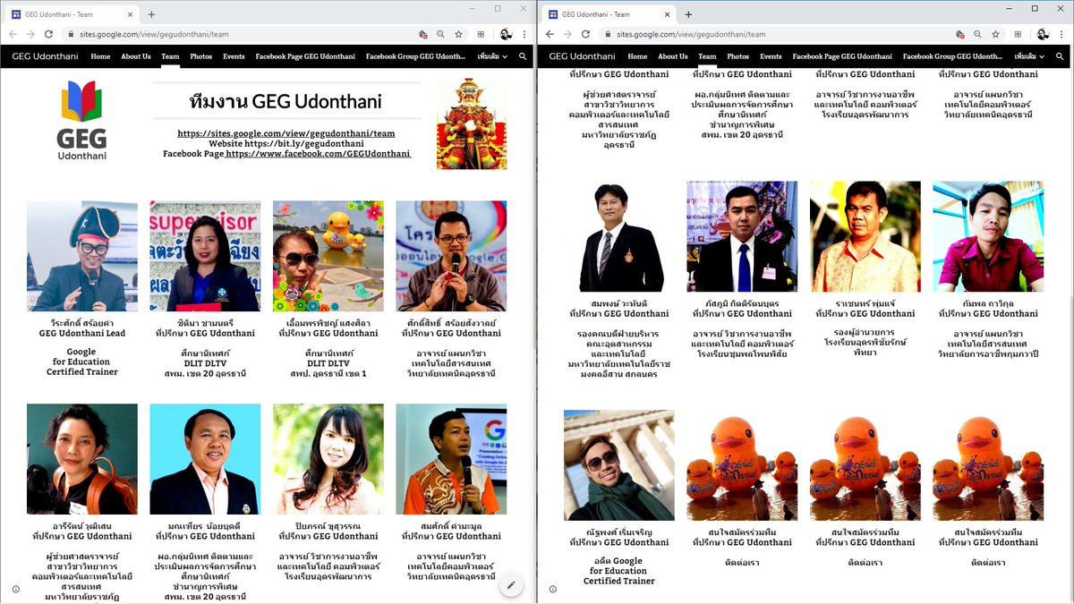 ทีมงาน GEG Udonthani Update 20200520
sites.google.com/view/gegudonth… 

Website GEG Udonthani 
bit.ly/gegudonthani 

Facebook Page GEG Udonthani facebook.com/GEGUdonthani 

Facebook Group
facebook.com/groups/GEGUdon…

Google Groups 
groups.google.com/d/forum/gegudo…

Twitter 
x.com/GegUdonthani