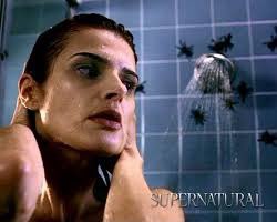 eldwenne's tweet photo. It’s time to see @carrie_genzel deal with some creepy crawlers - BUGS is on the #TNTRewatch #Supernatural #SPNFamily https://t.co/omZdmG1A8N