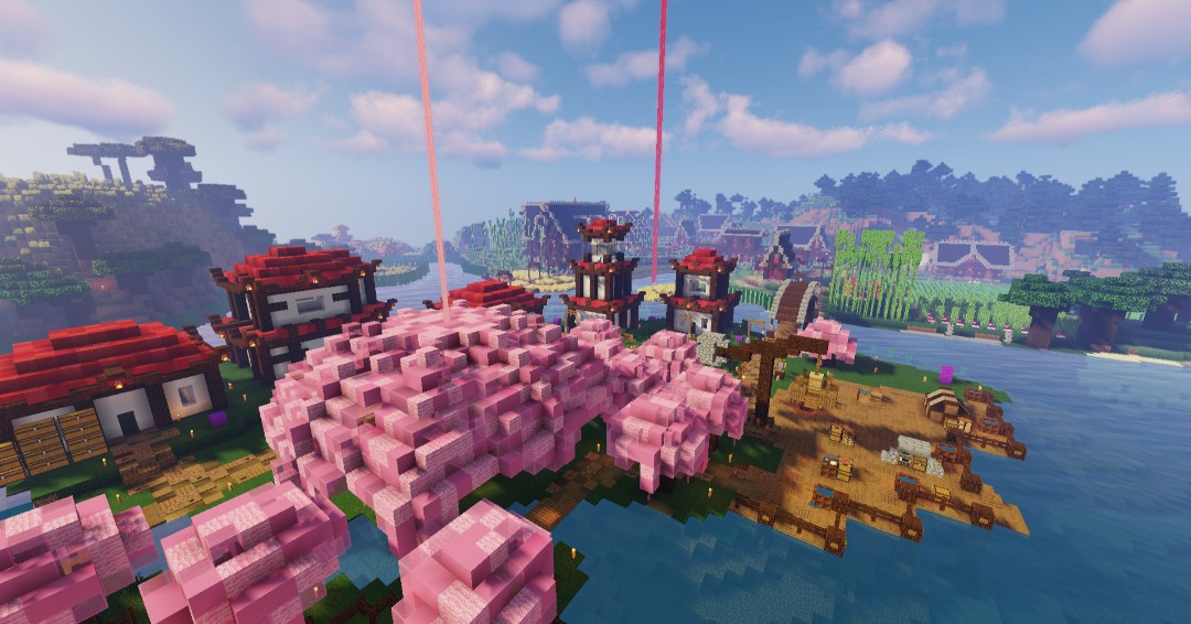 MatecraftServer's tweet photo. Congratulations to the citizens of Aurora for becoming the first official city in the 1.15 Elite Survival map! Come check it out yourselft hrough /warp ! on https://t.co/lXgYAu0jbR #minecraft #java #minecraft115 #minecraftbuild #minecraftsurvival #server #minecraftserver #city https://t.co/MDTUEVUy56