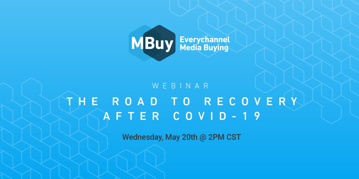 MBuyAdvantage's tweet photo. Last chance to register!! Our webinar on The Road to Recovery After COVID-19, led by MBuy's Associate Account Director &amp; Strategic Lead, Katie Stadius, is this afternoon at 2pm CST. Don't miss out! https://t.co/K9GCx8OwWG https://t.co/A1Z5CJYcuu