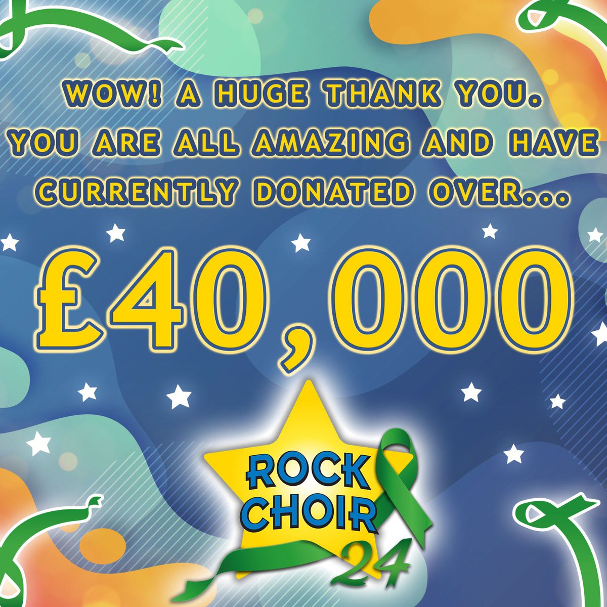 credmanlusher's tweet photo. At the end of Rock Choir 24 we reached a staggering £40,000 for The Mental Health Foundation!! This number is still going up! Well done and a massive thank you again to you all! Love Cxxx 
#mentalhealthawarenessweek 
@mentalhealth @RockChoir https://t.co/g813CqkxUH