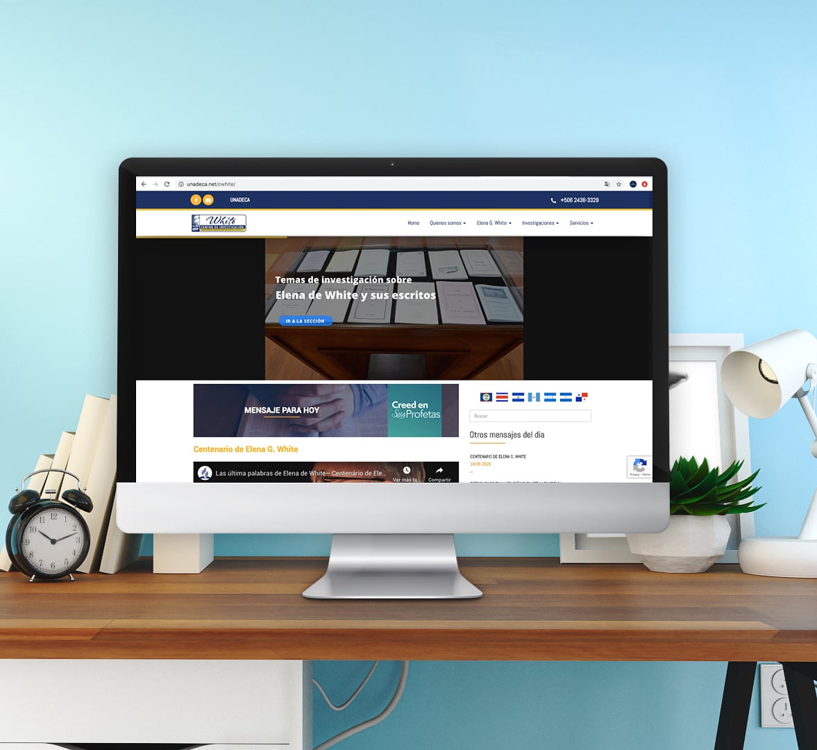 Hoy celebramos un año de apertura de la página web del Centro de Investigación White de la Unadeca. Felicitamos a todo el equipo ya que hasta el día de hoy se han registrado 276.546 visitas ¡Felicidades!  #viveUnadeca #CentrodeInvestigaciónWhite