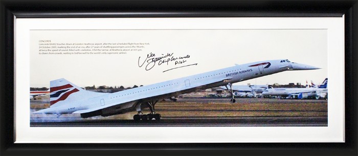 Aviation enthusiasts will love this Concorde Final Landing photograph signed by the Chief Concorde Pilot <a href="/Mike55Bannister/">Mike Bannister</a>. Don't miss your chance to bid on this amazing item and support <a href="/CR_UK/">Cancer Research UK</a>. jumblebee.co.uk/businessbeatin…