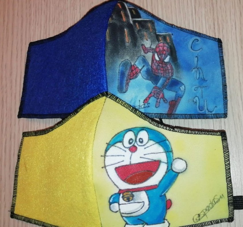 maskcespedes's tweet photo. Diseñamos y confeccionamos mascarillas. Pintadas a mano y personalizadas a tu gusto.

Disseny i confecció de mascaretes. Pintades a mà i personalitzades al teu gust. https://t.co/RasItPtvwl