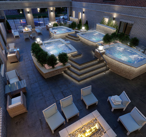 "The amenities are great here and I feel very safe! Love the hot tubs at my building." - H. Valente #LiveAtBrookside #Mizzou #ResidentReview