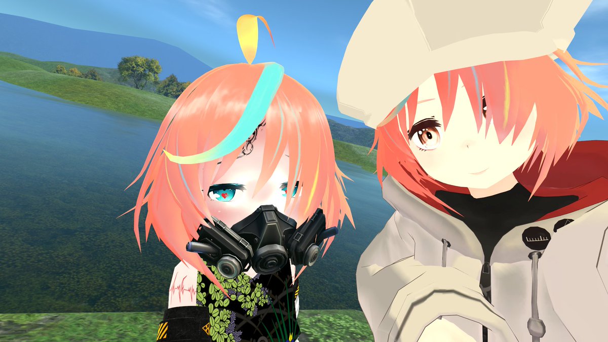 こてんこ 今日のvrchat 1 カモはチャーシューにしましょうかね 2 カモと戯れるシスターらげ 3 らげらげ 4 夏のペプシ