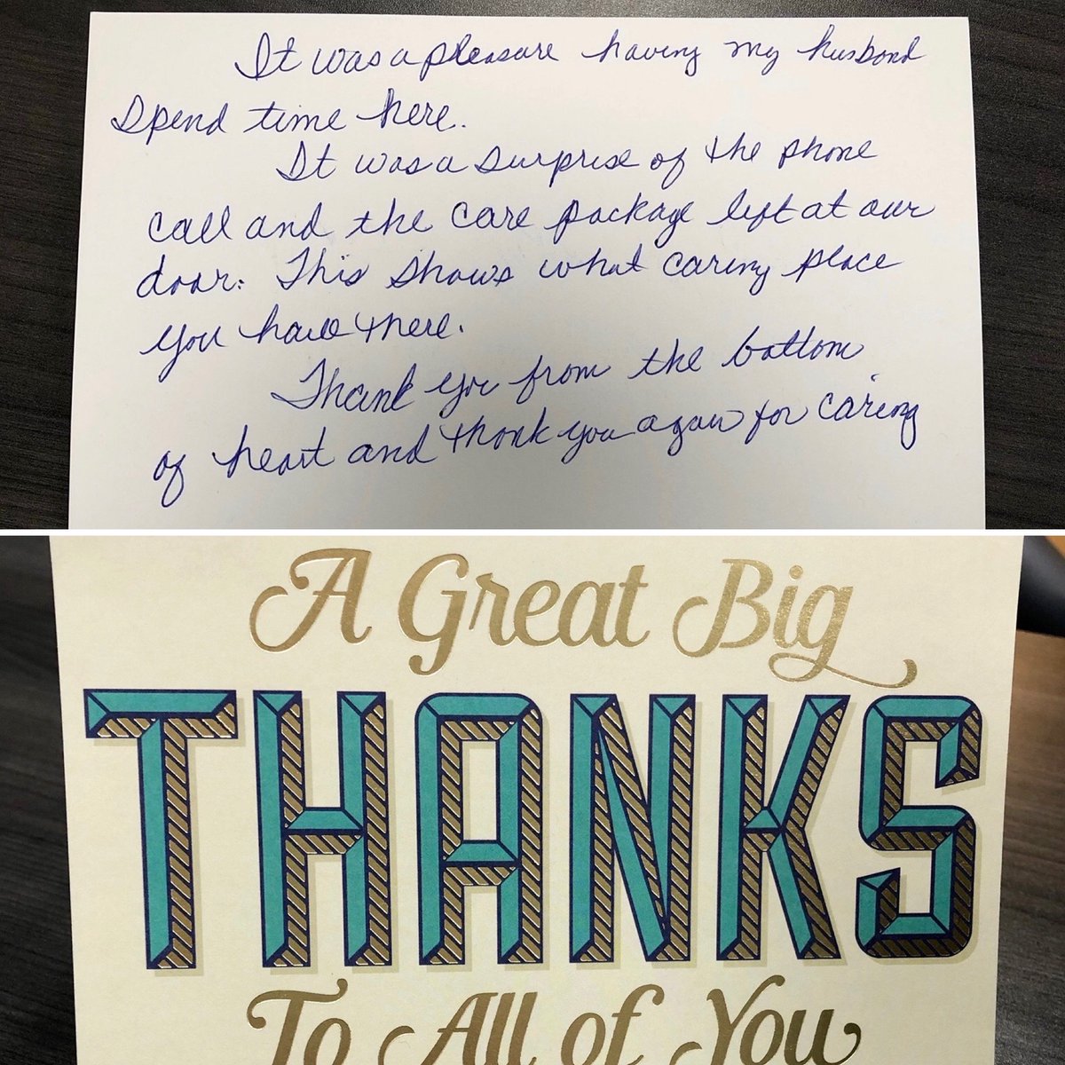 AzriaHealth's tweet photo. Our amazing team at #AzriaHealthMontclair delivered no-touch care packages to past residents that have successfully discharged from our #rehab program! We wanted to let them know that we still care about them, and they will always be a part of our #AzriaHealth family! https://t.co/rnYLyV2jSk