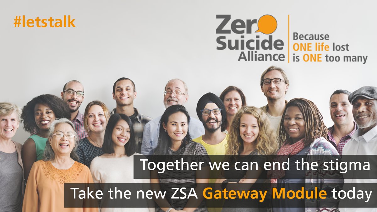 NHSEastEngland's tweet photo. This week is Mental Health Awareness Week. To coincide with this the ZSA have launched a brand new module to their suicide awareness training. The new Gateway module takes as little as 10 minutes to complete. Take a look: https://t.co/8Af4OfTLwT #zsa #gatewaymodule #letstalk https://t.co/0VM27RkAwr