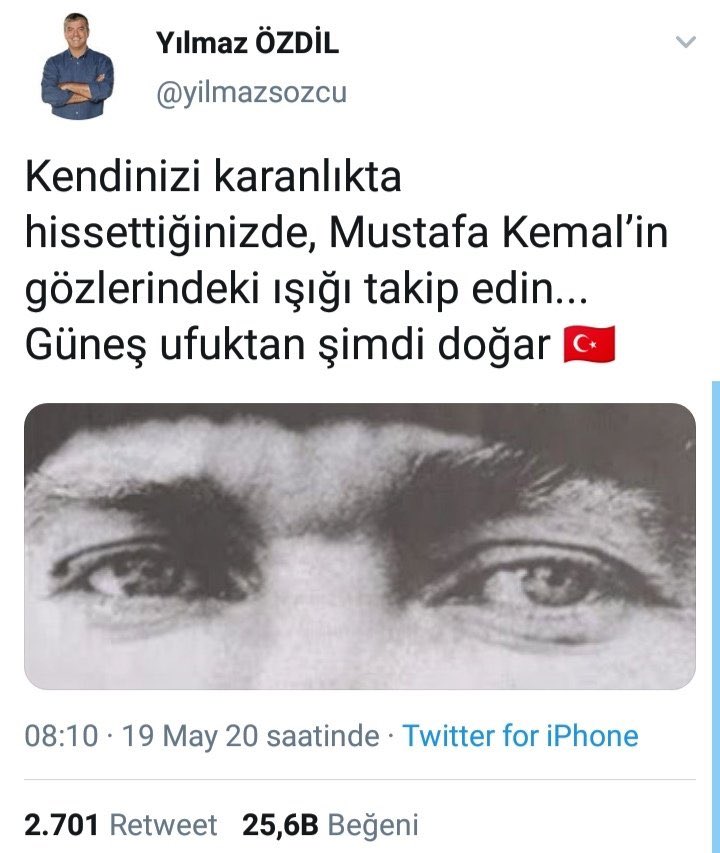 Kemalizm dininin üfürükçüsü