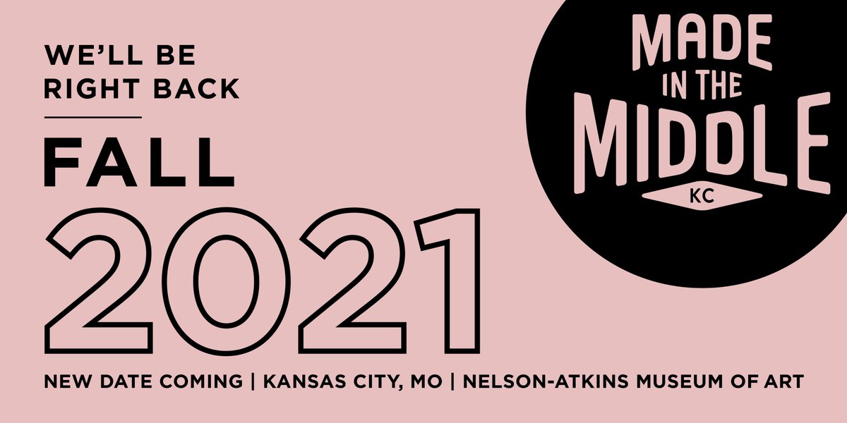 MITMKC's tweet image. How’s everyone holding up? We wanted to let you know we’re not going anywhere – just pressing pause. We’ve made the call to postpone this year’s conference until fall 2021. We’re working on a new date with our amazing partner, @nelson_atkins, and will have more details soon!
--