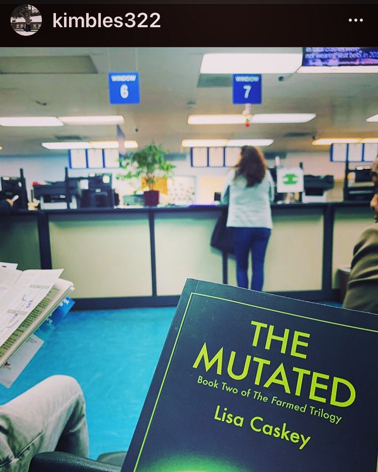 A fan/friend sent this to me in 2019. I never thought I would say this, but...waiting at the DMV is the kind of normal I need right now.
.
#amwriting #cyberpunk #dystopian #scifi #author #writingcommunity