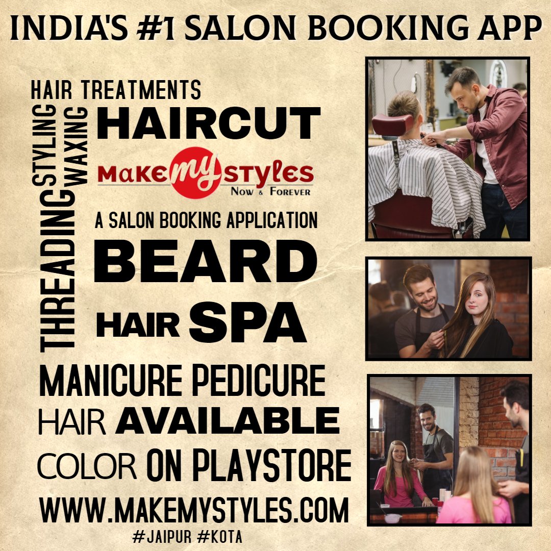 makemystyles's tweet photo. We are following highest safety standards for better customer service during #Covid_19 pandemic scenario.
https://t.co/7F4GuD3nBN
#makemystyles #mms #kota #jaipur #bangalore #SalonOpening #WeCare #SafetyFirst #Salon #HappyToServe #salonapp #salons #salonowner https://t.co/9s6L1j1ELv