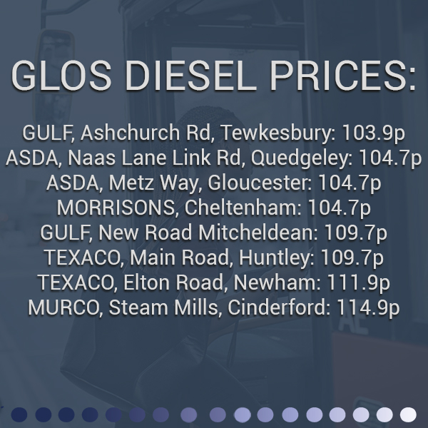 excalibretech's tweet photo. The latest diesel prices in Gloucestershire. Choosing the right one can save you hundreds of pounds a year.
Follow our social media channels for regular updates.
#diesel #petrolprices #cheapestdiesel #dieselprices #localgarages @GulfPetroleum @asda @Asdacheltenham @Morrisons https://t.co/L3GGLpDGJq