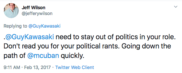 ramit's tweet image. Please observe a moment of silence for the sad events of yesterday, when random twitter follower Jeff Wilson followed through on his threat to unfollow me because I did not "stick to personal finance"