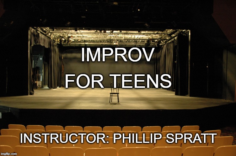 Young actors will work through a series of excises that enhance their comfort with improvisation. 

June 3 - June 24
ow.ly/wasC50zzNiW

July 8 - July 29
ow.ly/8tZE50zzNiY