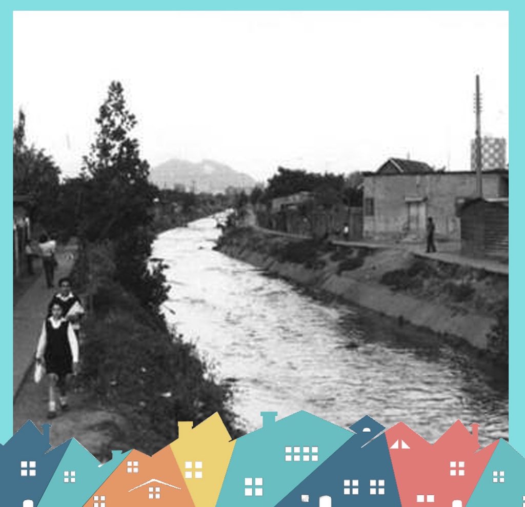 RevivEstacion's tweet photo. Desde los comienzo de la Población Los Nogales (1940), el canal colector ha sido una división natural del barrio que fue soterrado en el año 1991, convirtiéndose en un punto de encuentro para los vecinos y espacio de juego para los niños. 
#estacioncentral #prbipe #revive https://t.co/2DEBmhabVB